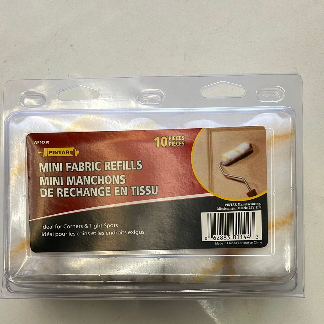 Pintar 4” 10pk fabric refills